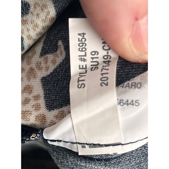 J Crew Cheetah Leopard Animal Mini Wrap Dress Size 6 - Picture 8 of 11
